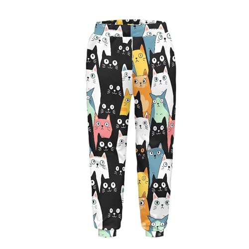 Sweat Pants with Pockets Sweatpants for Kids Girls Elastic Waisted Baggy Pants Boys Soft Comfy Athletic Jogger2