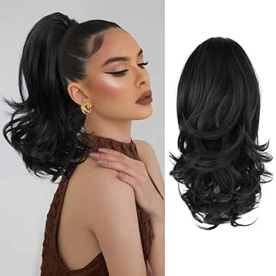 Versatile Curly Ponytail Hair Extensions for Women