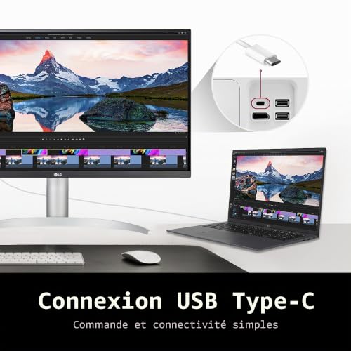 LG Electronics 27UP85NP W 4K UHD 27" 68 cm 3840 x 2160 16:9 VESA DisplayHDR™ 400 AMD FreeSync™ IPS avec DCI P3 95% 5 ms GtG et - vue 7