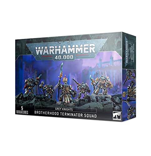 Grey Knights Paladins Squad Warhammer 40k - Kit de collection détaillé