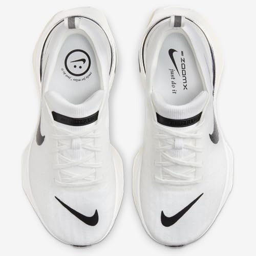 Nike Invincible 3 Women's Road Running Shoes (Extra Wide) (FN7997-101, Summit White/Sail/Coconut Milk/Black) Size 6.52