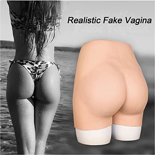 Cueca de Silicone Vagina Cueca Camel Toe Control Shorts Silicone Masculino Arpão Escondido Cueca Ins