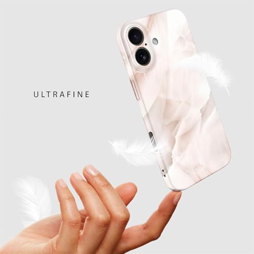 Coque iPhone 17 avec protection caméra intégrée étui rigide antichoc marbre