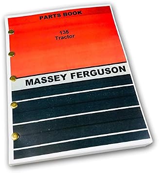 Massey Ferguson Mf 135 Tractor Parts Book Manual Catalog