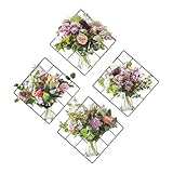 Stickers muraux autocollants – conviennent pour le salon, la chambre, la salle à manger, les hôtels, les boutiques de mariage, les fleuristes, etc