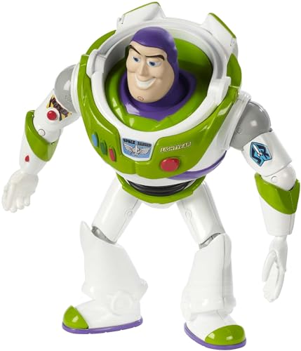 Disney Pixar Toy Story 4 Buzz Lightyear Figure, 7" Tall, Posable Character Figure for Kids 3 Years and Older​