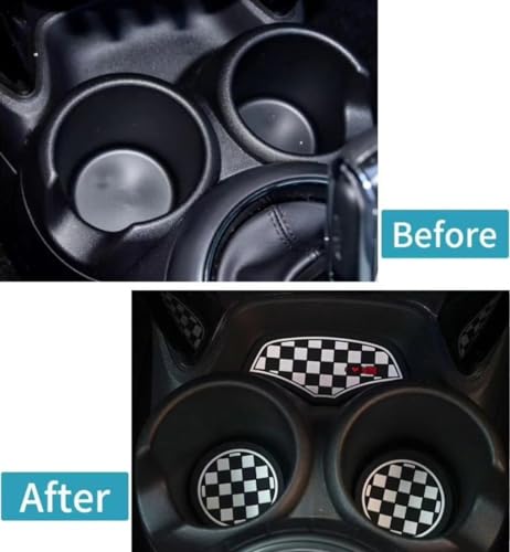 Portavasos de silicona para Mini Cooper F55 F56 set 3 miniatura 5