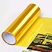 Produktbild QWERD Fensterfolien 120 * 40cm Goldgelb-Rauch-Scheinwerfer-Rücklicht-Nebel-Licht-Vinylfilm-Tönung Verpackungs-Auto-Scheinwerfer-Film