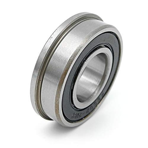 MOCHU F6002 F6002RS F6002-2RS 15x32x9 ABEC-1 MOCHU Flange Bearing Deep Groove Ball Bearing Sealed Ball Bearings