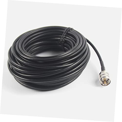 Cable coaxial de ohmios estables con línea PL y conectores UHF duraderos 6