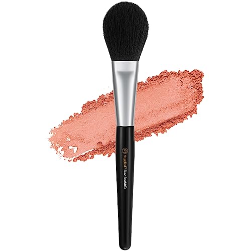 STUDIO17 Blush Brush for Makeup | Professional Makeup Brush with Premium Synthetic Bristles | Flawless Korean Makeup Brushes | Blusher Brush Designed by Artists.