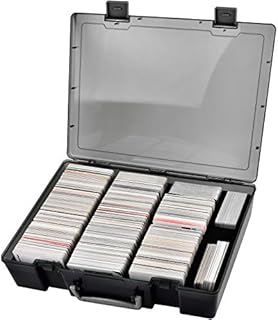 ALKOO 2200+ Card Case Holder for C.A.H / for MTG Deck Box Organizer Storage Compatible with Cards Against Humanity/ for Magic The Gathering/ for Yugioh/ for Dominion/ for Kids Against Maturity (Grey)