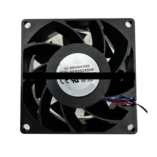 Ventilateur de refroidissement 24V puissant AFB0824SHE à haut flux d'air