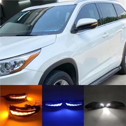 Clignotants dynamiques LED clignotant latÉral pour RAV4 Noah Voxy Harrier - 5