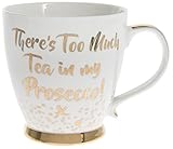 chinas golden week 2019 A funny joke gift The Leonardo Collection LP92915 There\'s Too Much Tea in My Prosecco Fine China Mug, Gold