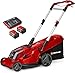 Einhell Akku-Rasenmäher RASARRO 36/42 Kit Power X-Change (36V, 42 cm Schnittbreite, bis 725 m², Brushless, 50L Fangkorb, Mulchfunktion, inkl. 2X 5,2Ah + 1x Twincharger)