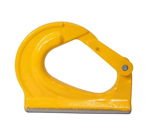 Miniatura 5 de Mytee Products Paquete de 2 ganchos de anclaje de soldadura de grado 80 de 10 toneladas para grúa, tractor, aparejo, elevación, límite de carga de