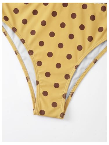 Image of Milumia Women's Stitch Detail Strapless One Piece Swimsuit Cut Out Bandeau Bathing Suit
