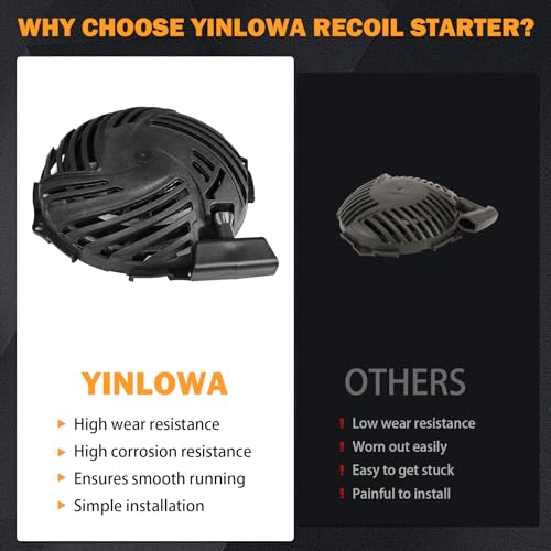 Image of Yinlowa 593959 591139 Recoil Starter for Briggs & Stratton 450E 500E 550EX