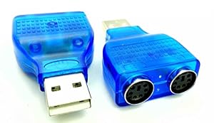 Zdycgtime 8541 Adapter USB na PS/2 2-pak