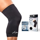 Doctor Developed Copper Knee Brace & Knee Compression Sleeve AND DOCTOR WRITTEN HANDBOOK — GUARANTEED relief for Arthritis, Tendonitis, Injury recovery, Knee support, Running & Weightlifting (M)