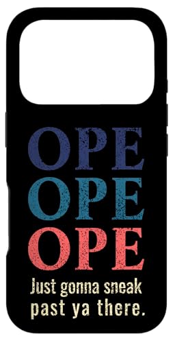 �������Ȓ����� �I�b�y Just Gonna Sneak Past Ya There �X�}�z�P�[�X iPhone 17 Pro �p