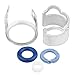 Fuel Injector Seal Kit, Fuel Injector O-ring Seal for Audi A4 A5 A6 A8 Quattro Q7 VW Touareg (06E998907G)