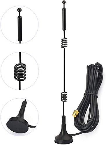 Bingfu Dual Band Wifi 2.4Ghz 5Ghz 5.8Ghz 9Dbi Magnetic Base Mimo Rp-Sma Male Antenna 4-Pack For Wifi Router Wireless Network Card Usb Adapter Security Ip Camera #TOP7