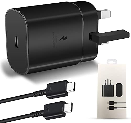 Super Fast Charger 45W Usb C Plug With 5A Usb C Charger Cable for Samsung Devices, Fast Charger Plug Adapter Usb Charger-45W Charger Cable Fast Charge Usb Plugs Uk Galaxy S22 S21 S20 Ultra Plus