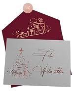 Joli Coon – Joli Coon Premium Weihnachtskarte mit Premium Kuvert und Sie