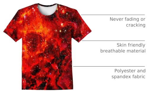 Image of LAIDIPAS Boys Girls 3D Graphic T-Shirt Short Sleeve Tops Tees 6-16 Years | Kids Crewneck Shirts, Vibrant Color, Lightweight and Quick Dry, Trendy Outfits for School, Parties, vacation and Daily Wear