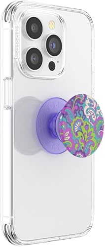 Vista 37 de PopSockets - Agarre para teléfono con soporte expandible, agarre adhesivo, goma de oso morado Bon Bon Bon Bon Bon Púrpura