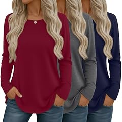 Navy Blue, Heather Gray, Wine Red