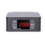 Termostato ideal para la preparación del hogar, fermentación, almacenamiento de cerveza/vino, calentador de acuario/ventiladores, alfombrilla de calor de invernadero, almohadilla de calefacción, etc.