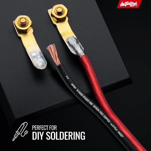 Install Link 16 AWG Gauge Speaker Wire (OFC) Cable Stereo, Car or Home Theater (100 Feet) - Thumbnail 5