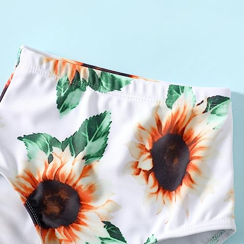 Zfzdren 0M-3T Infant Girl Bikini Set Baby Girls Bowknot Swimwear Toddler Girl 3 Piece Bathing Suit Beach Swimsuit thumb #4