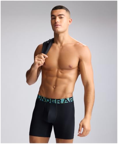 Image of Under Armour Men's Performance Tech Boxerjock Brief Underwear, 6 inch Inseam, All-Day Comfort & Ultra-Soft, 3-Pack