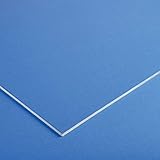10 Jahre Herstellergarantie Acrylglas Platte/XT PMMA  2mm stark  transparent - klar Zuschnitt wählbar  Qualität von W&S GmbH-2mm-400mm x 400mm
