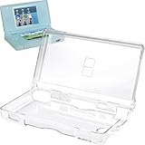 VSEER Crystal Clear Hard Shell Protective Case Cover for Nintendo DS Lite NDSL, Transparent (Not for Nintendo DS or DSi)