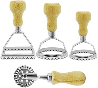 Ravioli Maker Cutter Stamp Set – Leading Dough Cutter and Press Stamps