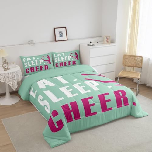 Image of Feelyou Cheer Comforter Set Toddler Size 3Pcs for Kids Teens
