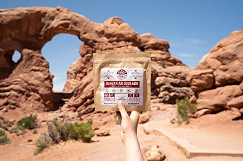 Nomad Nutrition - Hungarian Goulash - Plant Based, Protein Packed, Nutritious Dehydrated Meal For Camping, Travel, Adventure On The Go - 4 Oz #TOP3