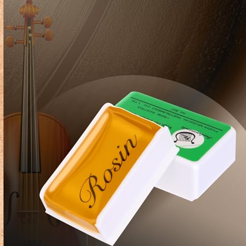 image for Boao 4 Pcs Rosin Natural for Violin Cello Viola Rosin Light Low Dust f