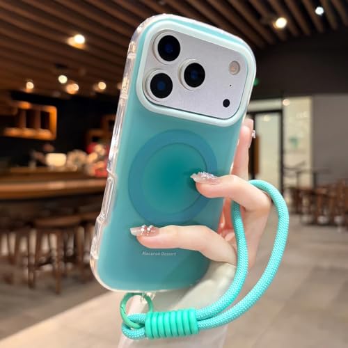 RNOZX For iPhone 16 Pro Max�p �}�O�l�b�g���I�[�o���\�[�v�^�X�}�z�P�[�X �L�����f�B�J���[ �ϏՌ��J�o�[�iFor iPhone 16 Pro Max/�X�J�C�u���[GS�Ή��j