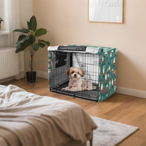 Cage chien housse imperméable chat extérieure intérieure bâche protection verte - 8