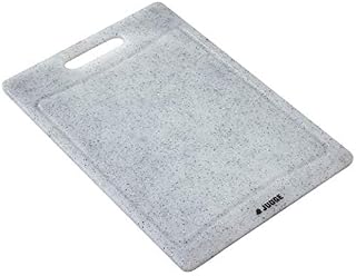 Judge Kitchen Granite Effect Cutting Board TC395 Dishwasher Safe Plastic Kitchen Chopping Board with Handle and Juice Groove Large 29cm x 20cm
