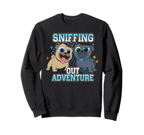 Sweat Disney Puppy Dog Pals pull enfant motif Sniffing Adventure vêtement