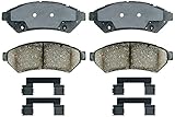ACDelco 17D1075CH Professional Ceramic Front Disc Brake Pad Set
