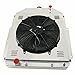 COOLINGBEST 62MM 4 Row Aluminum Radiator Replacement for 1942-1952 Ford F1 F2 F3 Pickup Ford V8, Radiators Electric Fan Shroud Thermostat Kit Combo 1943 1944 1945 1946 1947 1948 1950 1951