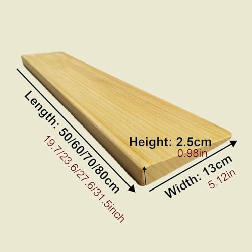 Türschwellenrampe Aus Holz,türschwellenrampen Tragbare,leichte Und Einfach Zu Transportierende Rampe Türschwelle,für Bürgersteig,Nutzbar Als Rollstuhlrampe,Schwellenrampe ( Size : 50*13*2.5cm )